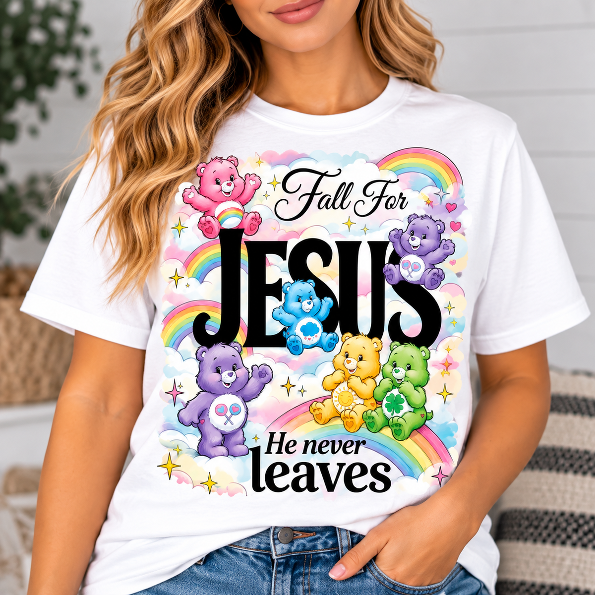 Fall For Jesus Care Bears