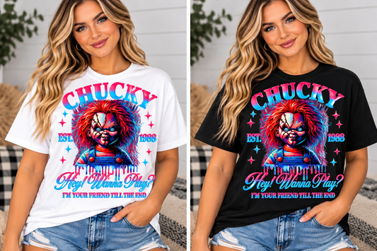 CHUCKY HEY YOU WANNA PLAY?